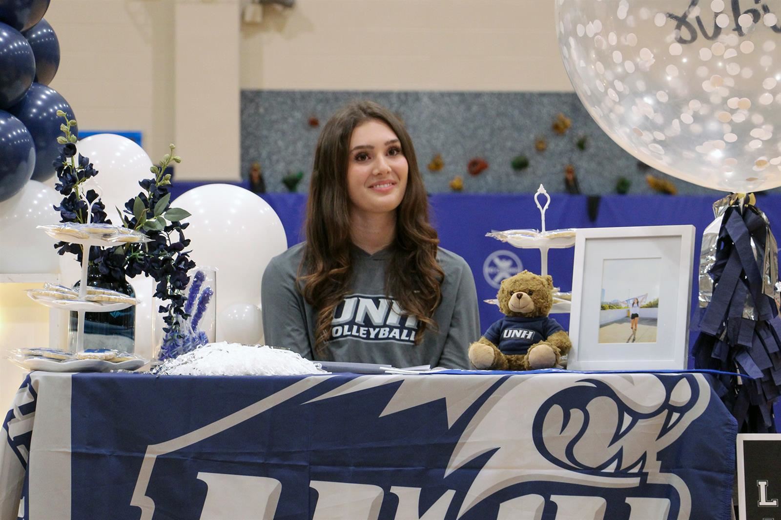 Cypress Creek High School senior Lindsey Kriendler signed her letter of intent to play volleyball.